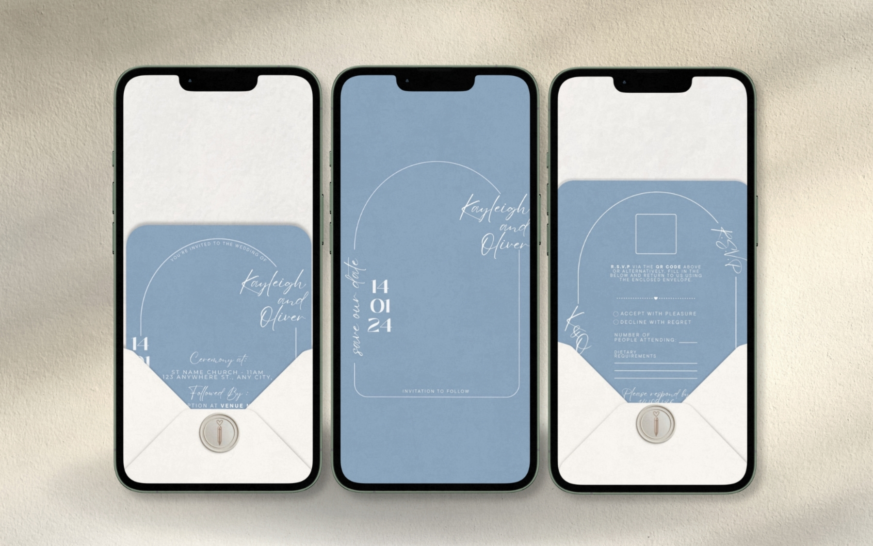 Digital invitation suite