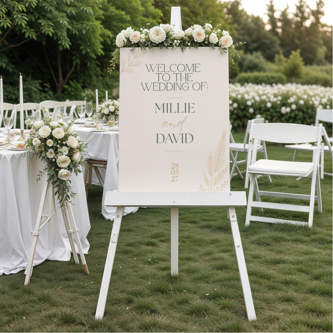 Wedding design and signage inspiration